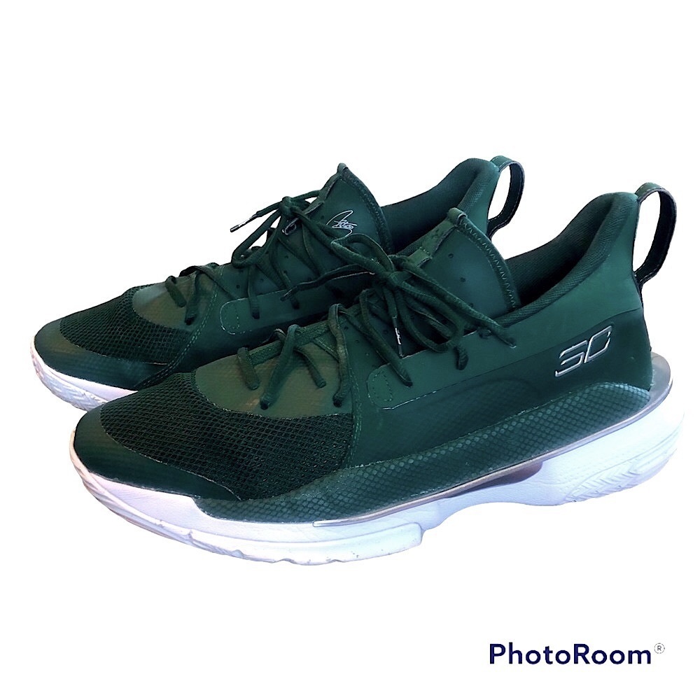 Under Armour Curry 7 Team Green  Saint Patty’s Day’s Sneaker Size 13 Pre…